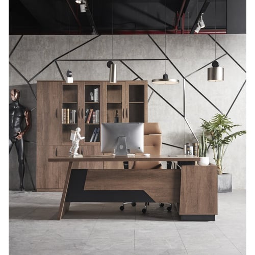 Sutton Executive Desk with Return