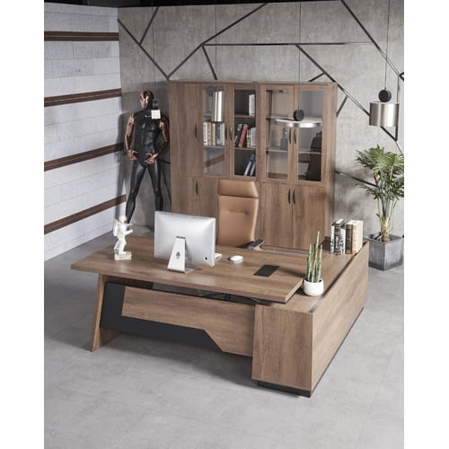Sutton Executive Desk with Return