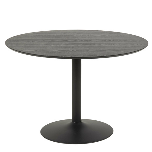 Black Titan 110cm Dining Table