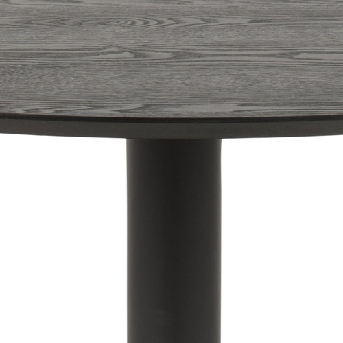 Black Titan 110cm Dining Table