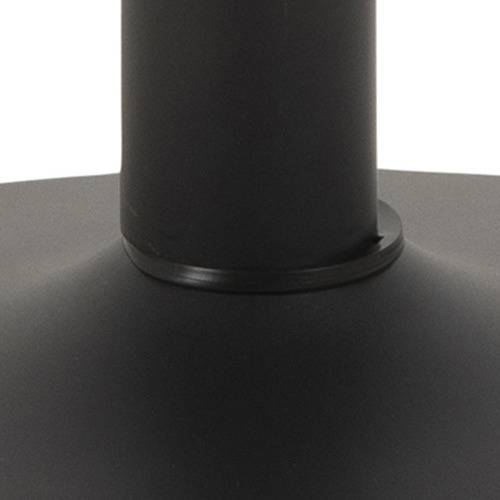 Black Titan 110cm Dining Table