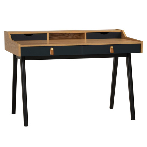 Tyler Malaysian Oak Wood Study Desk