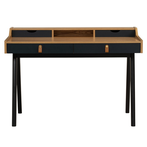 Tyler Malaysian Oak Wood Study Desk