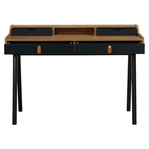 Tyler Malaysian Oak Wood Study Desk