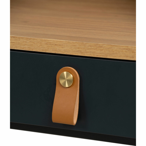Tyler Malaysian Oak Wood Study Desk