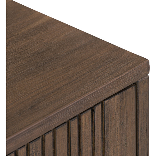 Jestine Malaysian Oak Wood Entertainment Unit