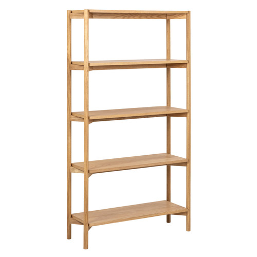 Brandon Oak Wood Shelving Unit