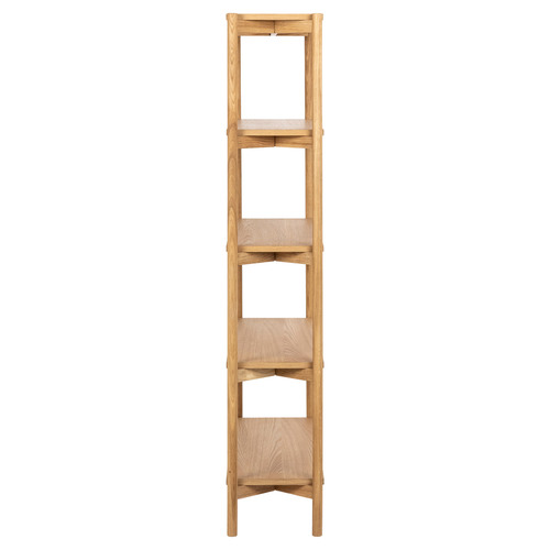 Brandon Oak Wood Shelving Unit