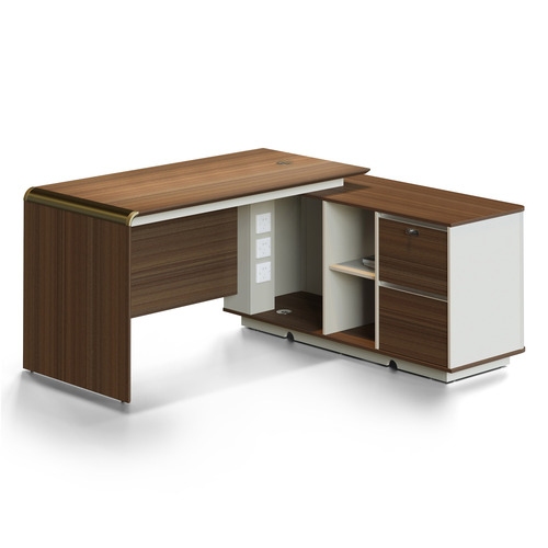 Argel Executive Desk with Reversible Return