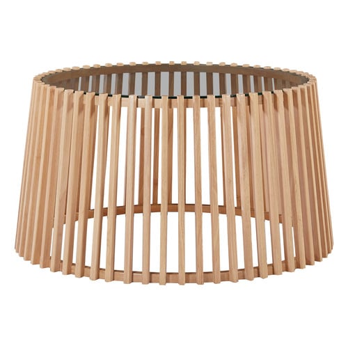 Jillian Rubberwood Coffee Table
