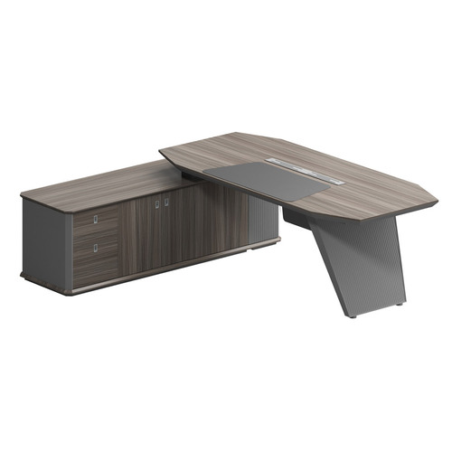 Calliope III Executive Desk with Return