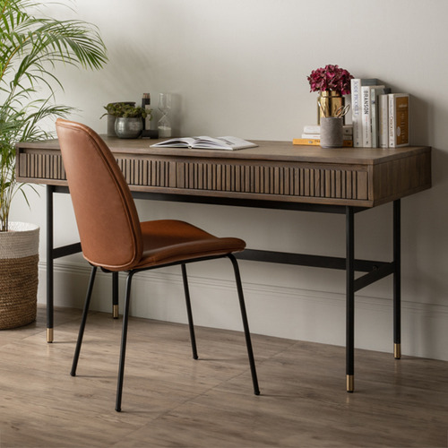 Haden Acacia Wood Study Desk