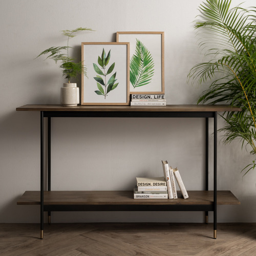 Haden Acacia Wood Console Table
