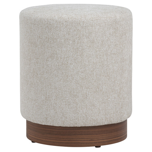 Beige Wesley Ottoman