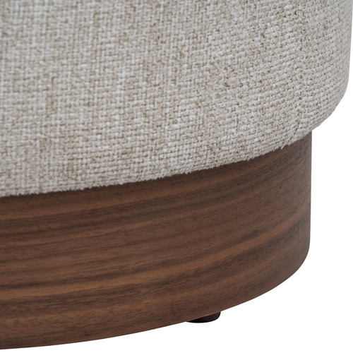 Beige Wesley Ottoman
