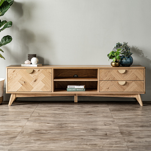 Lance 2 Drawer Entertainment Unit