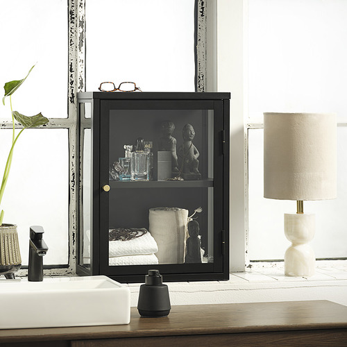 Dexter 2 Shelf 1 Door Display Cabinet
