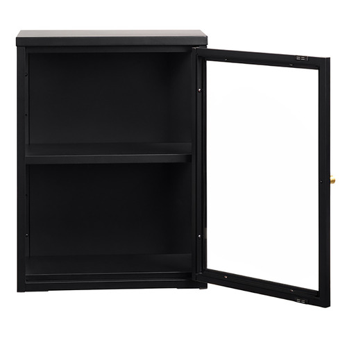 Dexter 2 Shelf 1 Door Display Cabinet | Temple & Webster