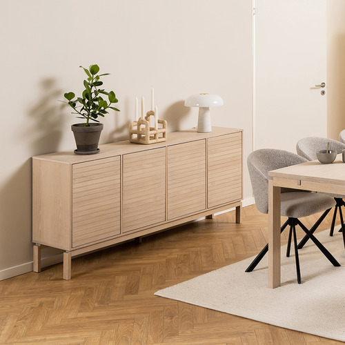 Lyndal Oak Wood Sideboard