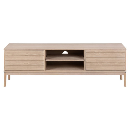 Lyndal Oak Wood Entertainment Unit