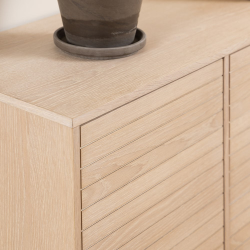 Lyndal Oak Wood Sideboard