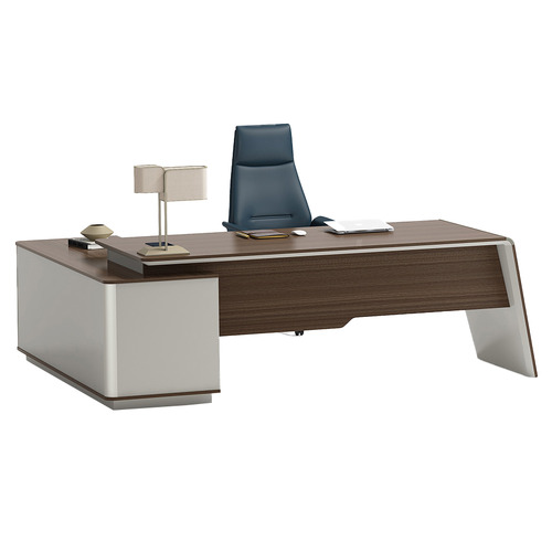 Drew Executive Desk with Reversible Return
