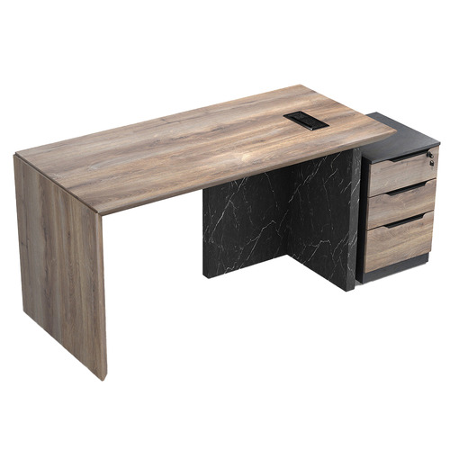 Lester Executive Desk with Mobile Cabinet
