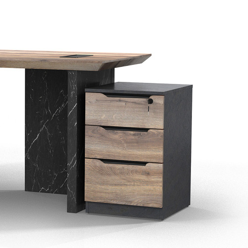 Lester Executive Desk with Mobile Cabinet