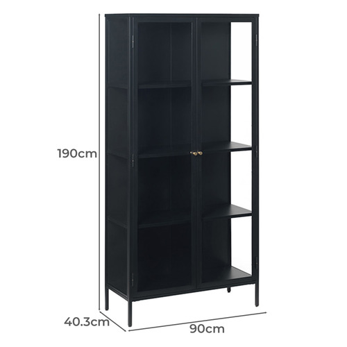 Dexter 2 Door Display Cabinet