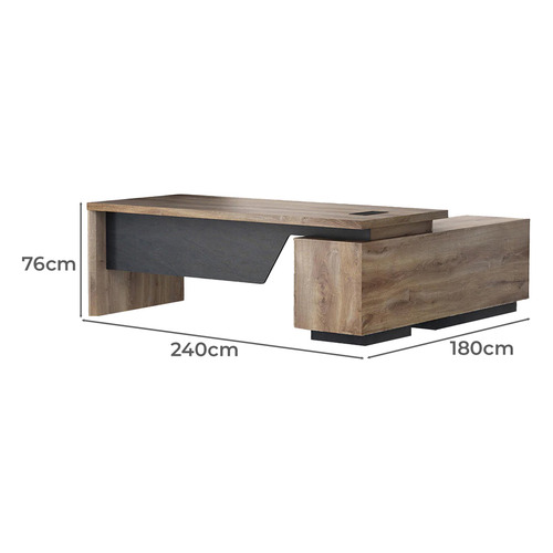 Felix Executive Desk with Return