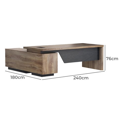 Felix Executive Desk with Return