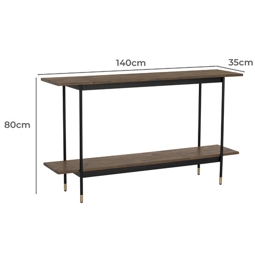 Haden Acacia Wood Console Table