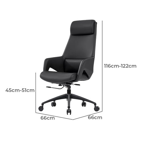 Eunice Faux Leather Executive Chair