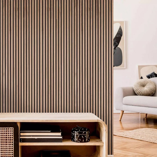 Naturaflex 2700 x 600mm Oak Flexible Acoustic Wall Panels