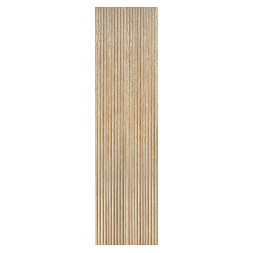 Naturaflex 2700 x 595mm Oak Flexible Double Half-Round Wall Panels