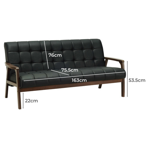 Seville 3 Seater Sofa