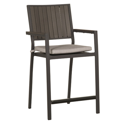 61cm Belfort Aluminium Outdoor Barstools