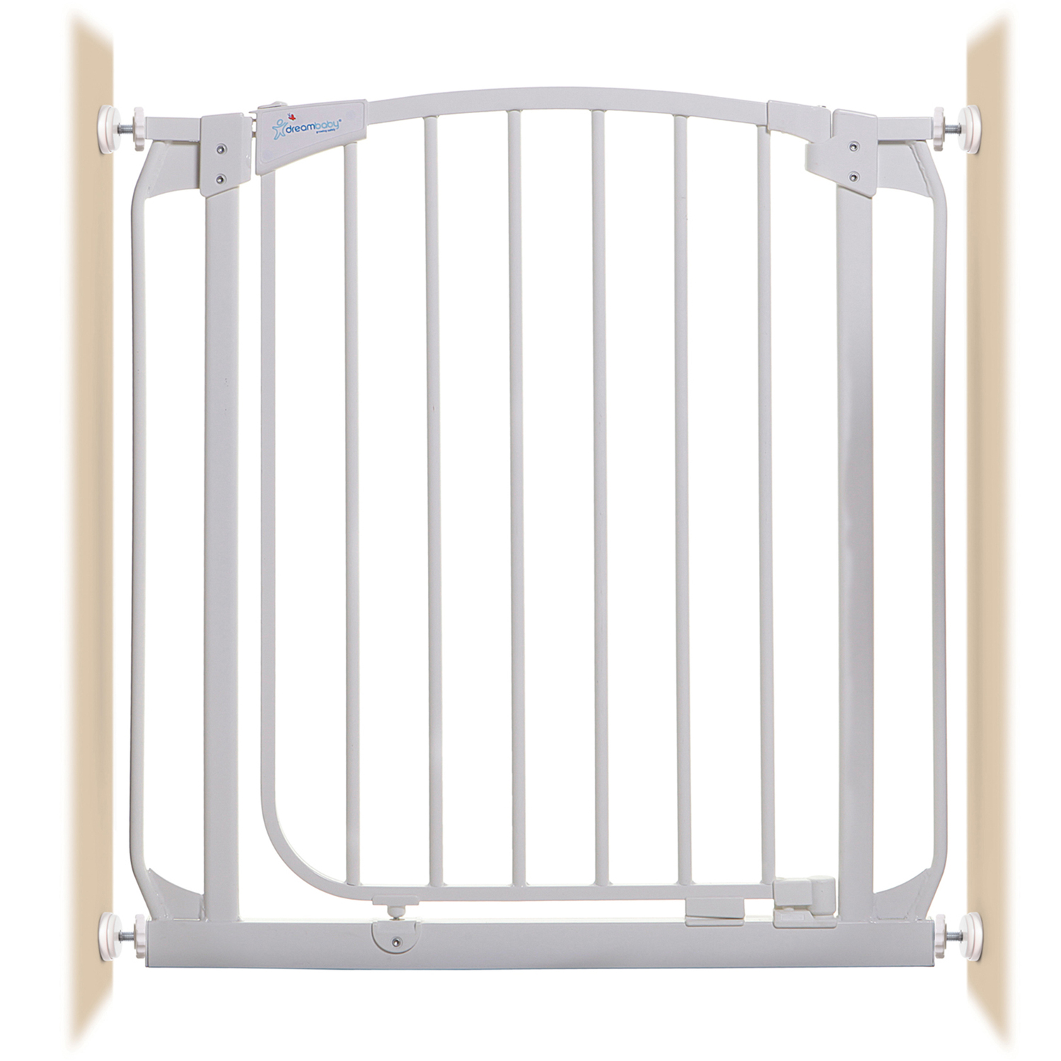 Doorway Standard Security Gate in White