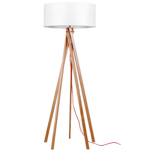 Adnor Timber Floor Lamp Temple & ster