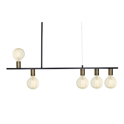 Uporeka 5 Light Aluminium Pendant