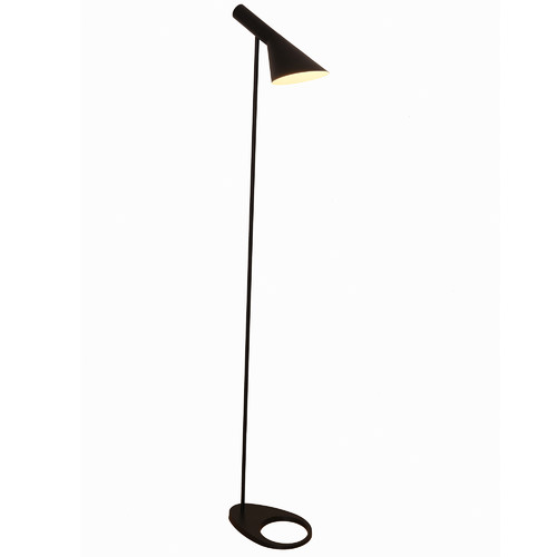 Black Elicia Metal Floor Lamp