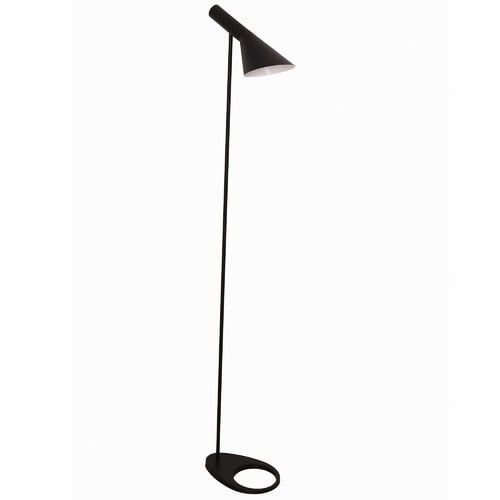 Black Elicia Metal Floor Lamp