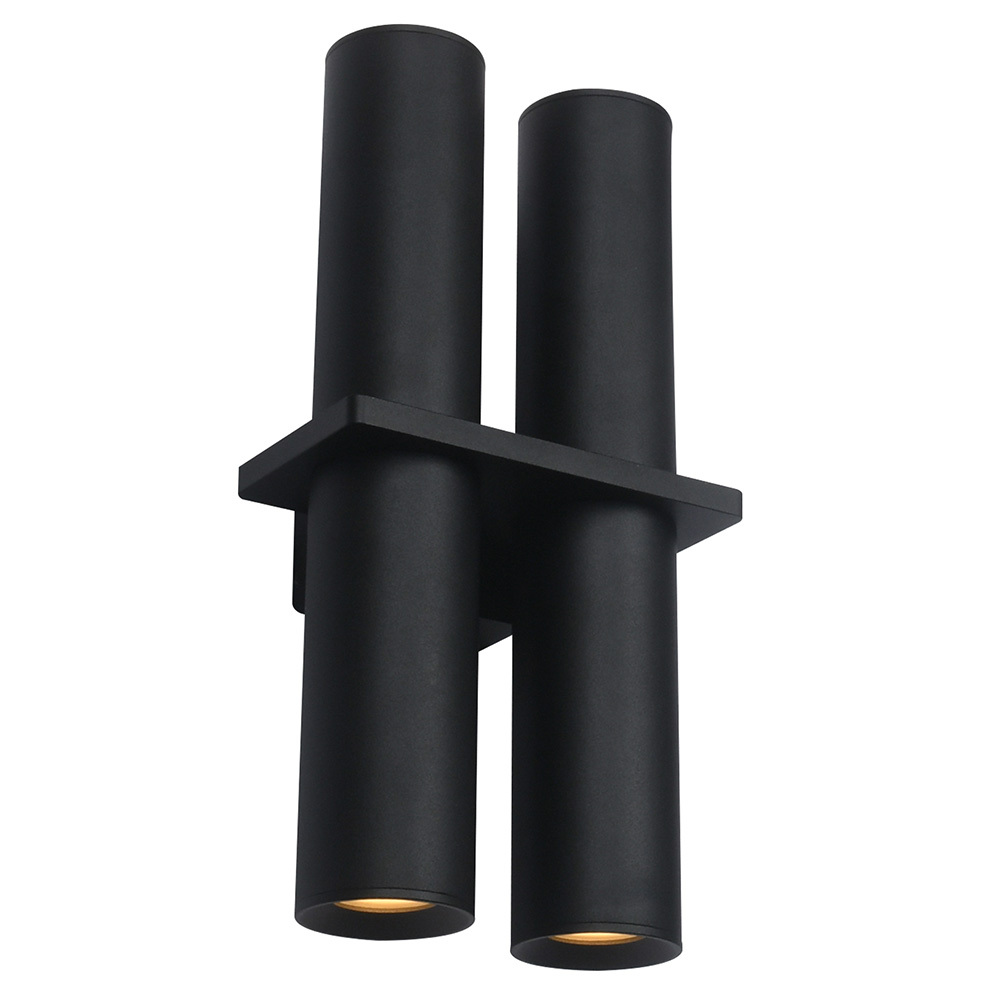 Cocho Pillar Double Up/Down Aluminium Wall Light