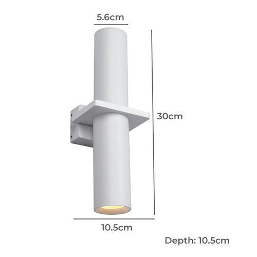 Cocho Up/Down Aluminium Outdoor Wall Light