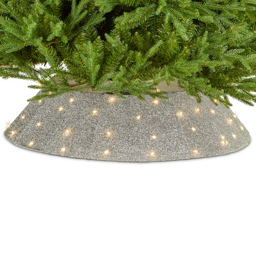 Michaela Christmas Tree Skirt with LED