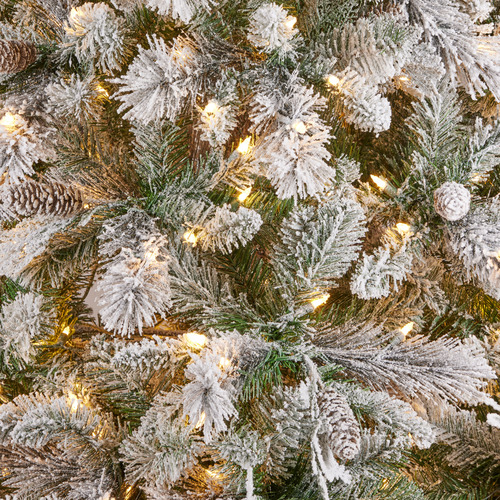 Paziva Snowy LED Christmas Tree | Temple & Webster