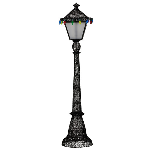 Black LED Lamp Post