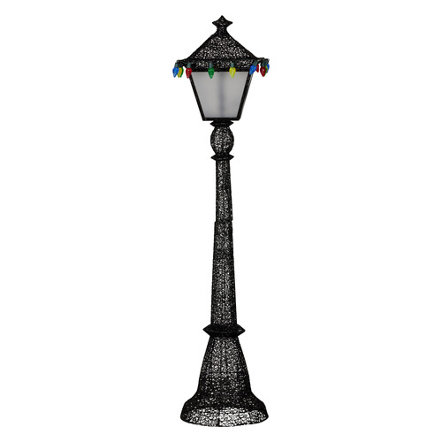 Black LED Lamp Post