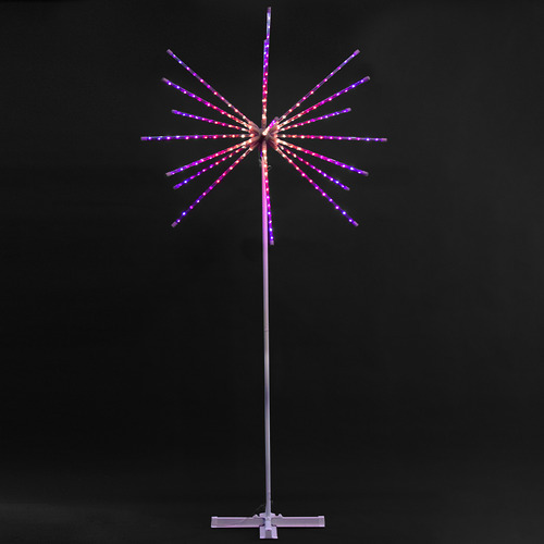 Effie Starburst LED Christmas Light Display