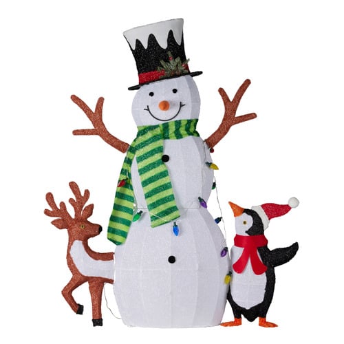 Frosty Snowman & Friends LED Christmas Decoration